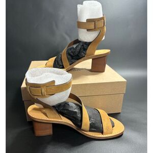 Zadig & Voltaire NIB Cecilia Caprese Sandal Suede In Brown Sz FR38/US8 MSRP $498